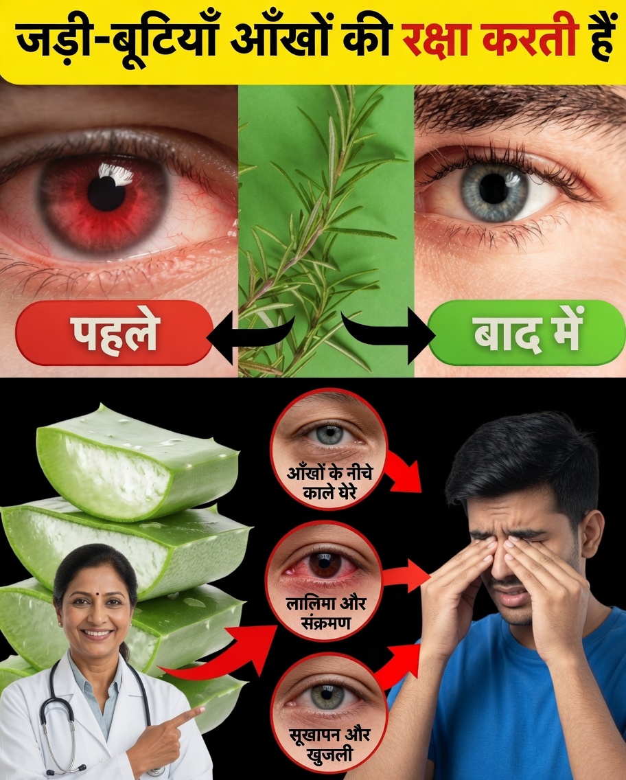 साफ़ दृष्टि और अधिक स्वस्थ आँखों के लिए सहायक 5 शक्तिशाली प्राकृतिक पत्ते