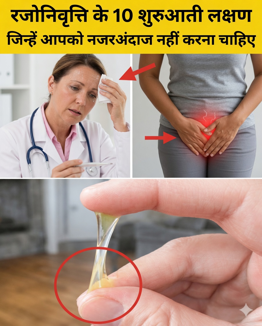 शीघ्र रजोनिवृत्ति: 10 संकेत (और अन्य) जिन पर आपको ध्यान देना चाहिए
