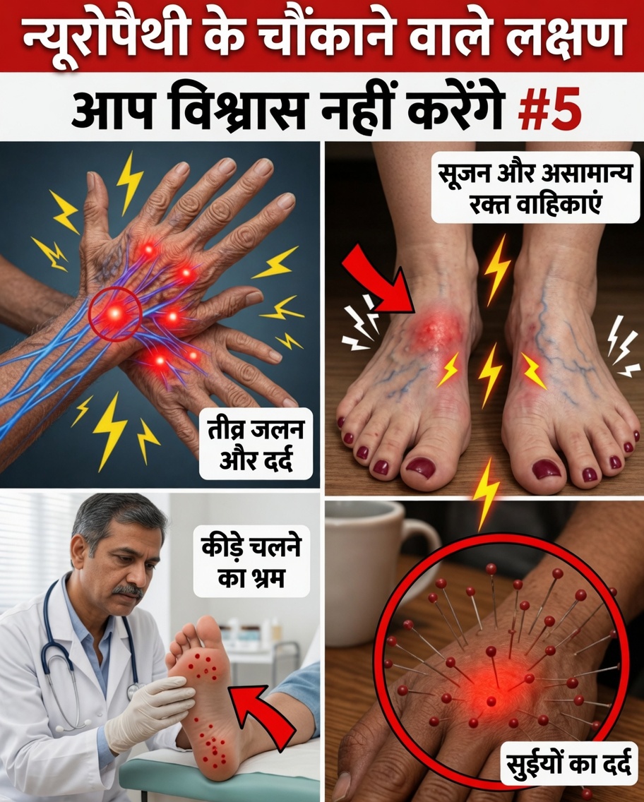 60 साल से ज्यादा उम्र? हाथों और पैरों में न्यूरोपैथी के 10 चौंकाने वाले संकेत जिन्हें आप अनदेखा कर रहे हो सकते हैं