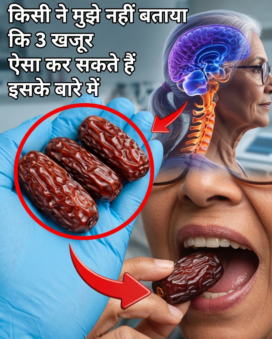 प्रतिदिन 3 खजूर खाने की आश्चर्यजनक शक्ति: एक सरल आदत जिसे आज़माना सार्थक है