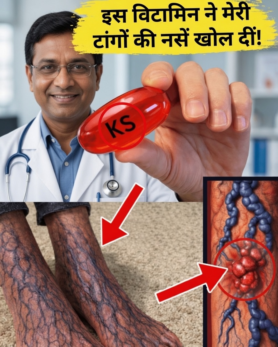 बुज़ुर्गों, क्या आपने कभी सोचा है कि एक आम विटामिन आपकी टांगों के रक्त परिसंचरण के लिए क्या कर सकता है?
