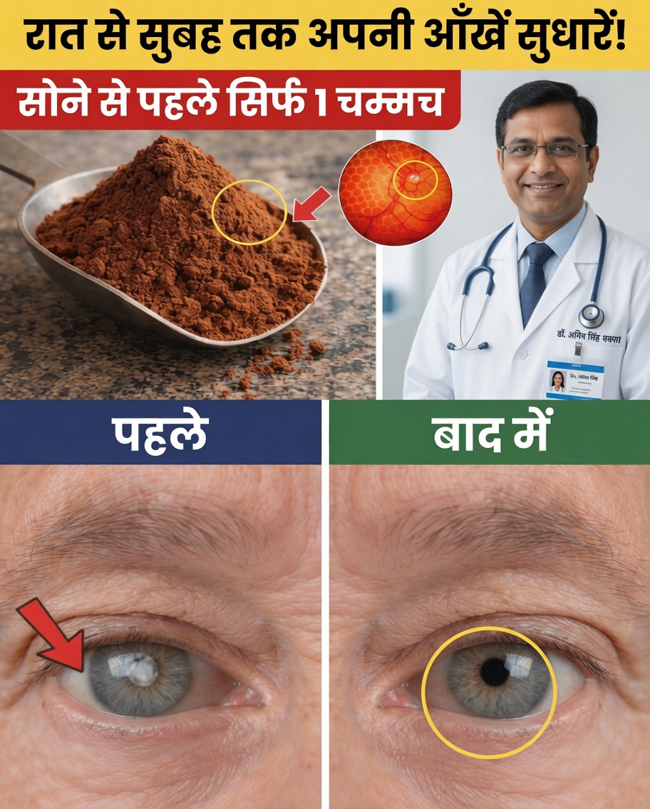 जापान के सबसे बुज़ुर्ग डॉक्टर का खुलासा: सोने से पहले यह खाएं ताकि नींद के दौरान आपके आंखों के स्वास्थ्य को प्राकृतिक रूप से सहारा मिले