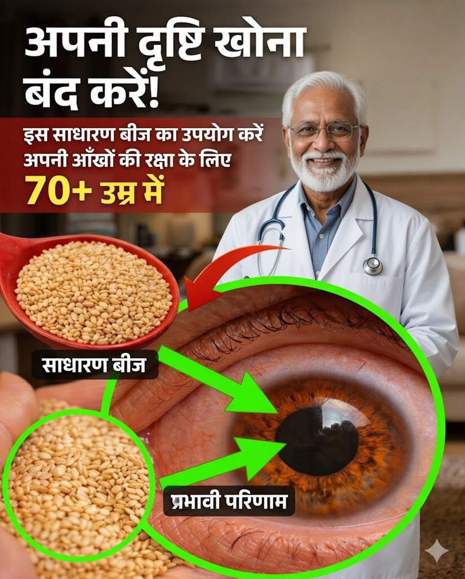 अपनी आँखों की सुरक्षा करें: बुजुर्गों के लिए 3 बीज + 1 फल