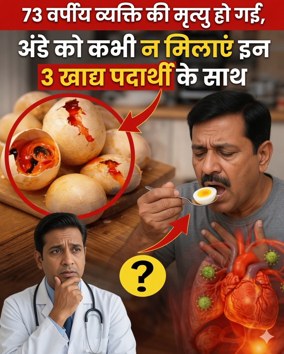 बुज़ुर्गों के लिए चेतावनी: 3 आम खाद्य पदार्थ जिन्हें आपको कभी भी अंडों के साथ नहीं मिलाना चाहिए
