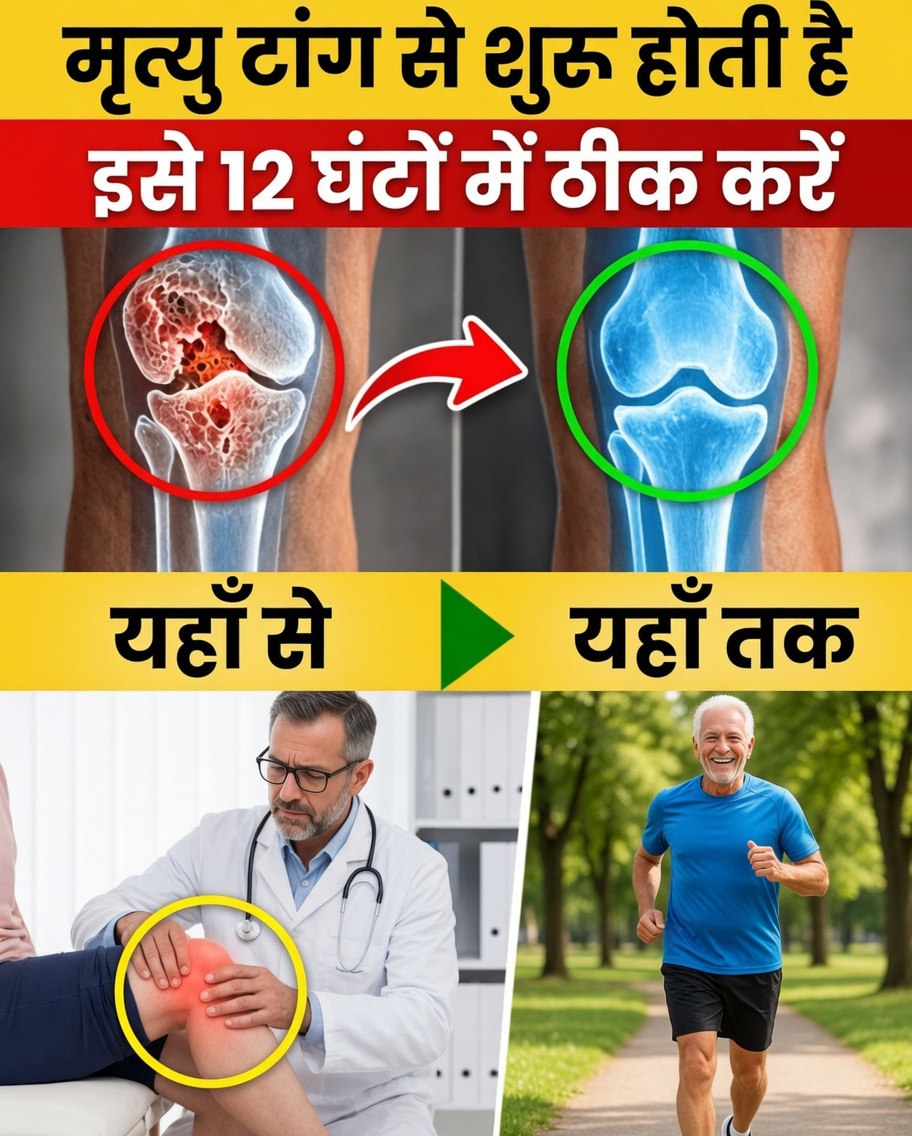 जापान के सबसे बुज़ुर्ग डॉक्टर का खुलासा: 60 के बाद पैरों को मज़बूत करने और गतिशीलता बढ़ाने के लिए पोषक तत्वों से भरपूर 8 खाद्य पदार्थ