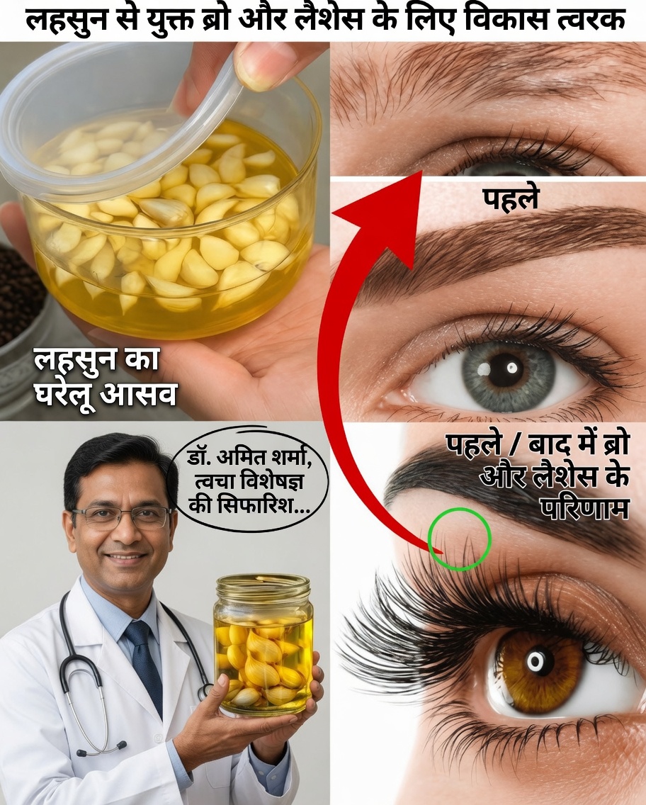 प्राकृतिक रूप से घने भौंहें और लंबे पलकें – 2-घटक वाला वह रहस्य जो आपसे छूट गया है