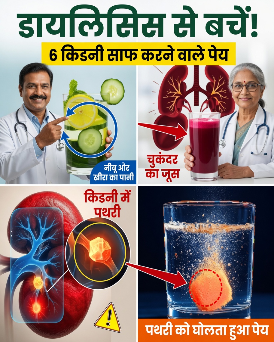 किडनी को साफ़ और पुनर्जीवित करने वाले 7 शक्तिशाली प्राकृतिक पेय