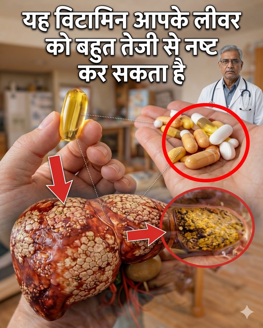 9 विटामिन और सप्लीमेंट्स जो आपके लीवर और किडनी को चुपचाप नुकसान पहुँचा सकते हैं