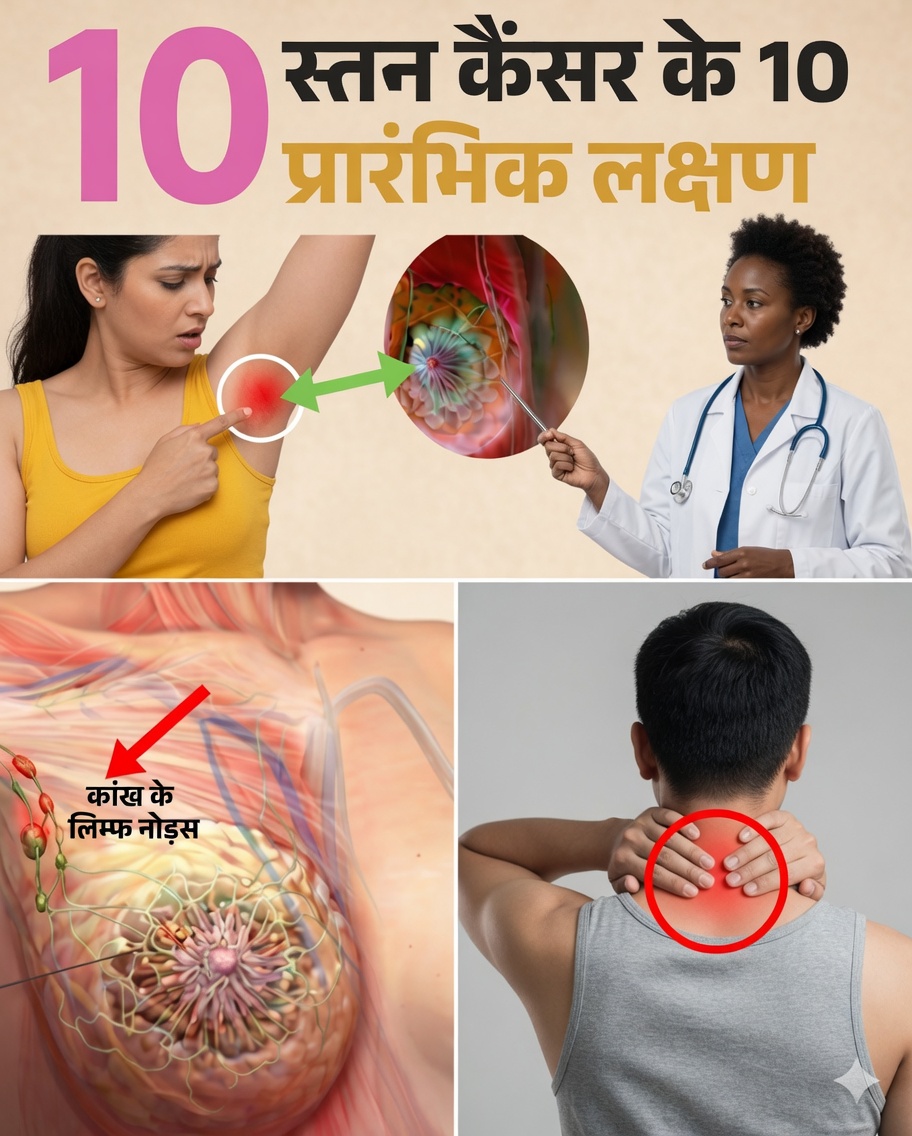 स्तन कैंसर के 10 चेतावनी संकेत जिन्हें आपको कभी नज़रअंदाज़ नहीं करना चाहिए