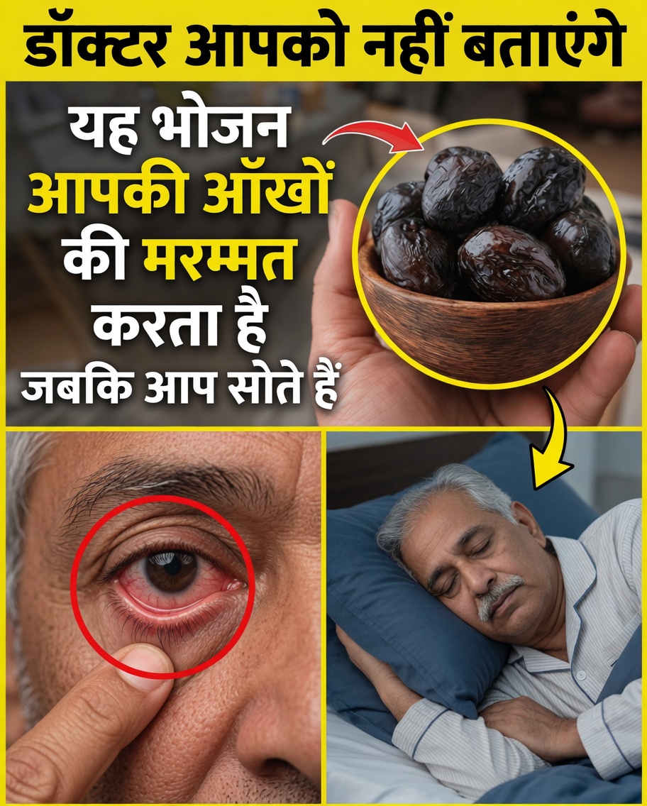 वृद्ध लोग: सोने से पहले इन 3 खाद्य पदार्थों का सेवन करें ताकि आपकी आँखों की मरम्मत हो और रात में दृष्टि बेहतर हो सके