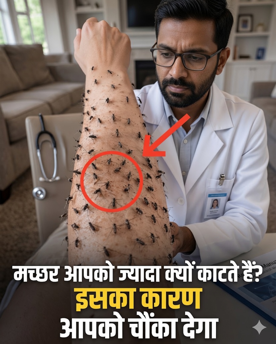मच्छर हमेशा आपको ही क्यों चुनते हैं: उनके पसंदीदा लक्ष्य के पीछे का विज्ञान