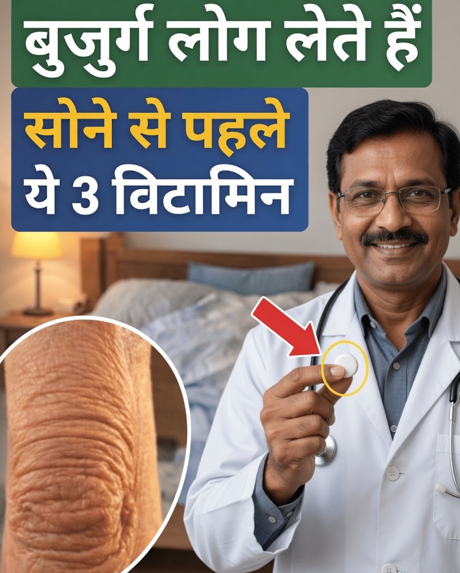 60 के बाद पैरों को मजबूत करने और नसों के स्वास्थ्य का समर्थन करने में मदद कर सकने वाले 3 रात्री विटामिन