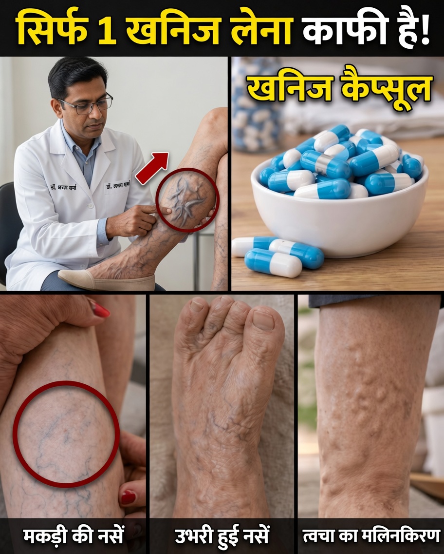नंबर 1 विटामिन जो नसों को मजबूत करता है और प्राकृतिक रूप से वैरिकाज़ नसों की दिखावट कम करने में मदद कर सकता है
