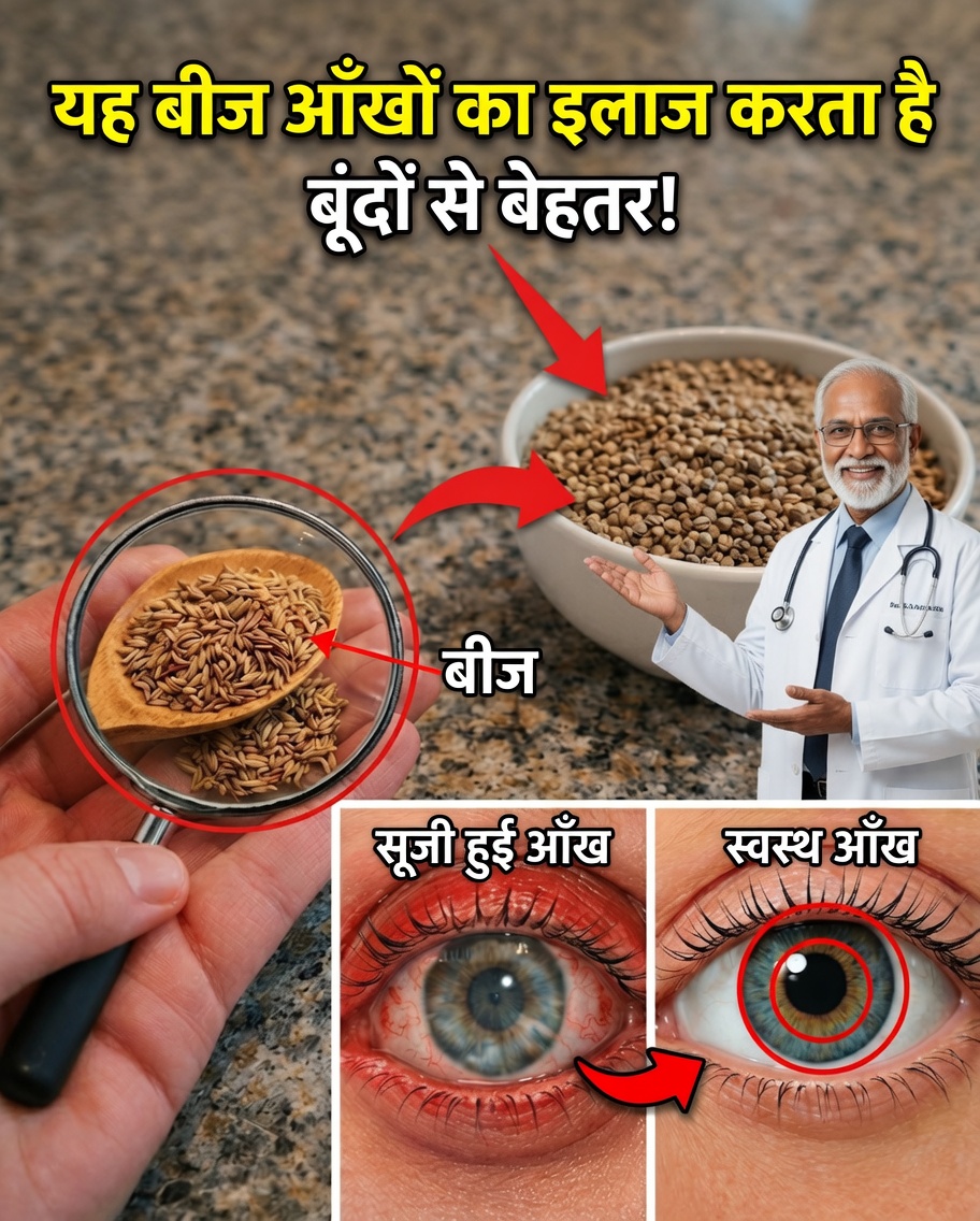 गाजर को भूल जाइए — यह छोटा सा बीज आपकी आँखों के स्वास्थ्य में आश्चर्यजनक साबित हो सकता है