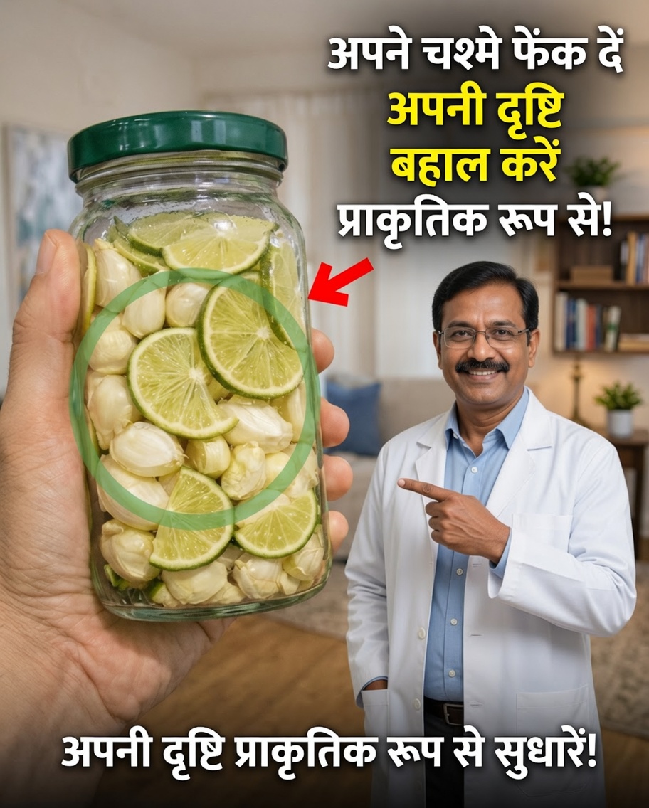 अपनी दृष्टि को मजबूत करें और अपनी आँखों को अंदर से बाहर तक साफ करें… बहुत कम लोग इस सरल दैनिक आदत को जानते हैं