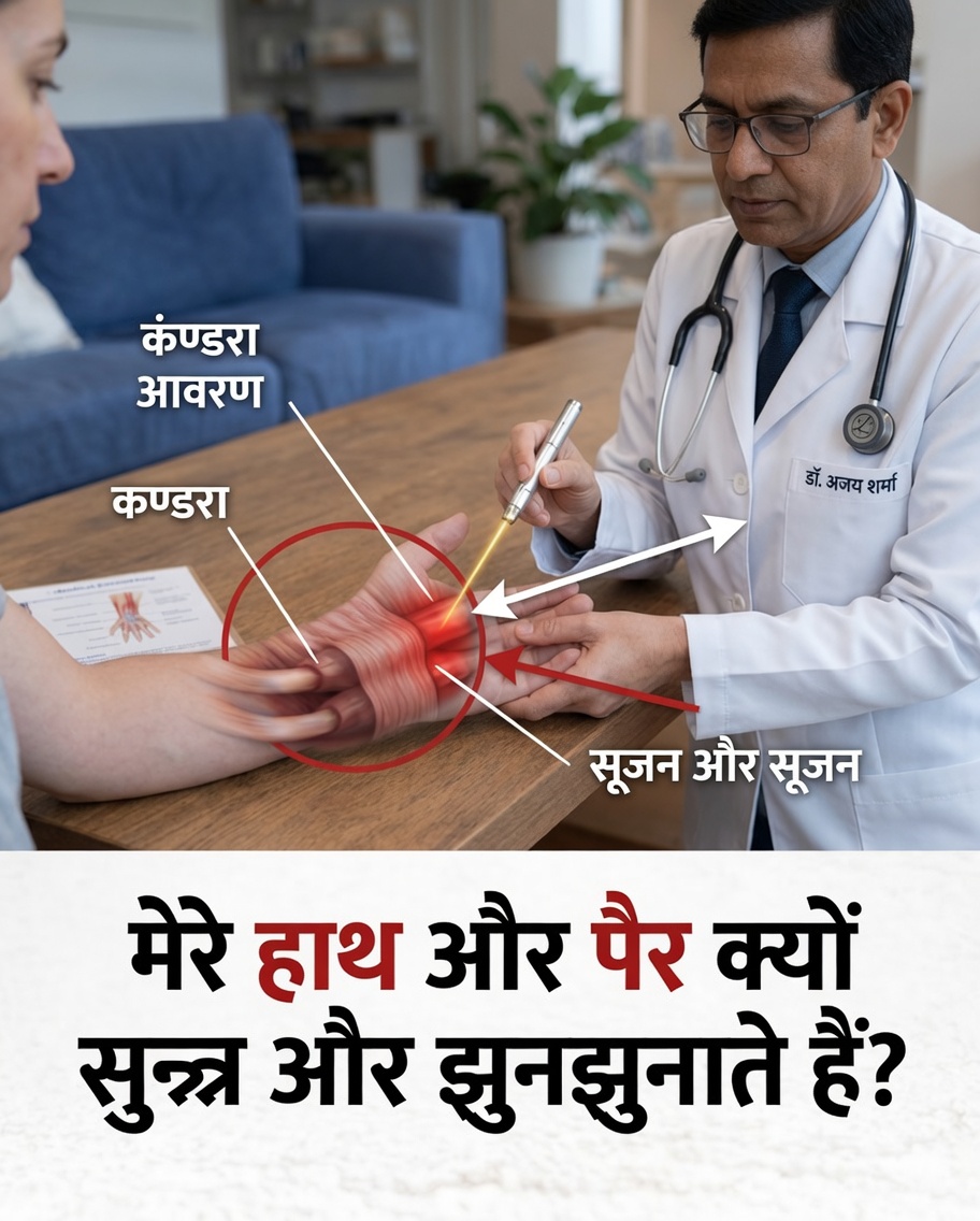 क्या आपके हाथ और पैर अक्सर सुन्न हो जाते हैं या झनझनाते हैं? जानें कि आपका शरीर आपको क्या बताने की कोशिश कर रहा हो सकता है