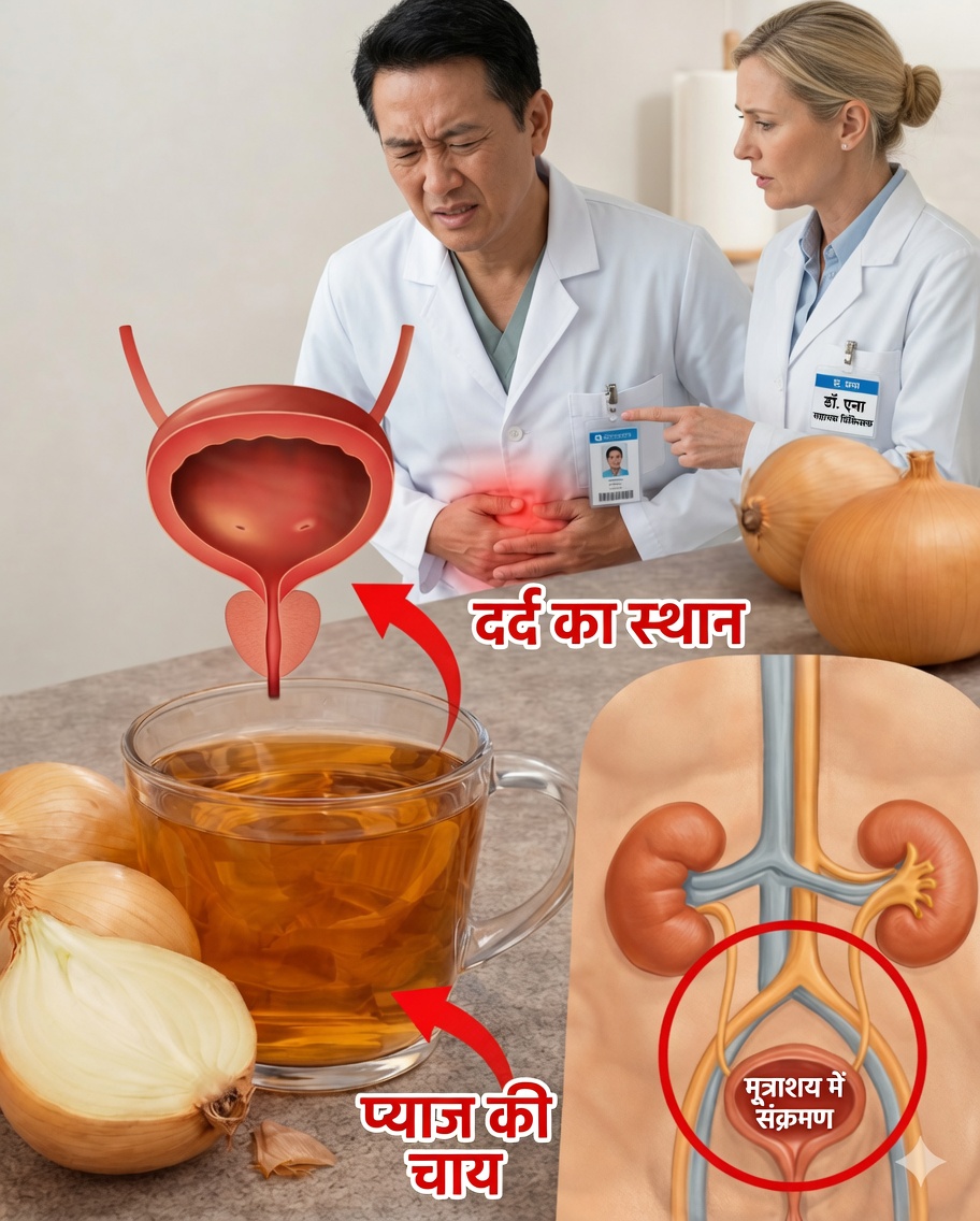 प्याज़ के छिलके की 500 साल पुरानी औषधि, जो प्रोस्टेट और मूत्राशय के प्राकृतिक आराम को समर्थन देती है