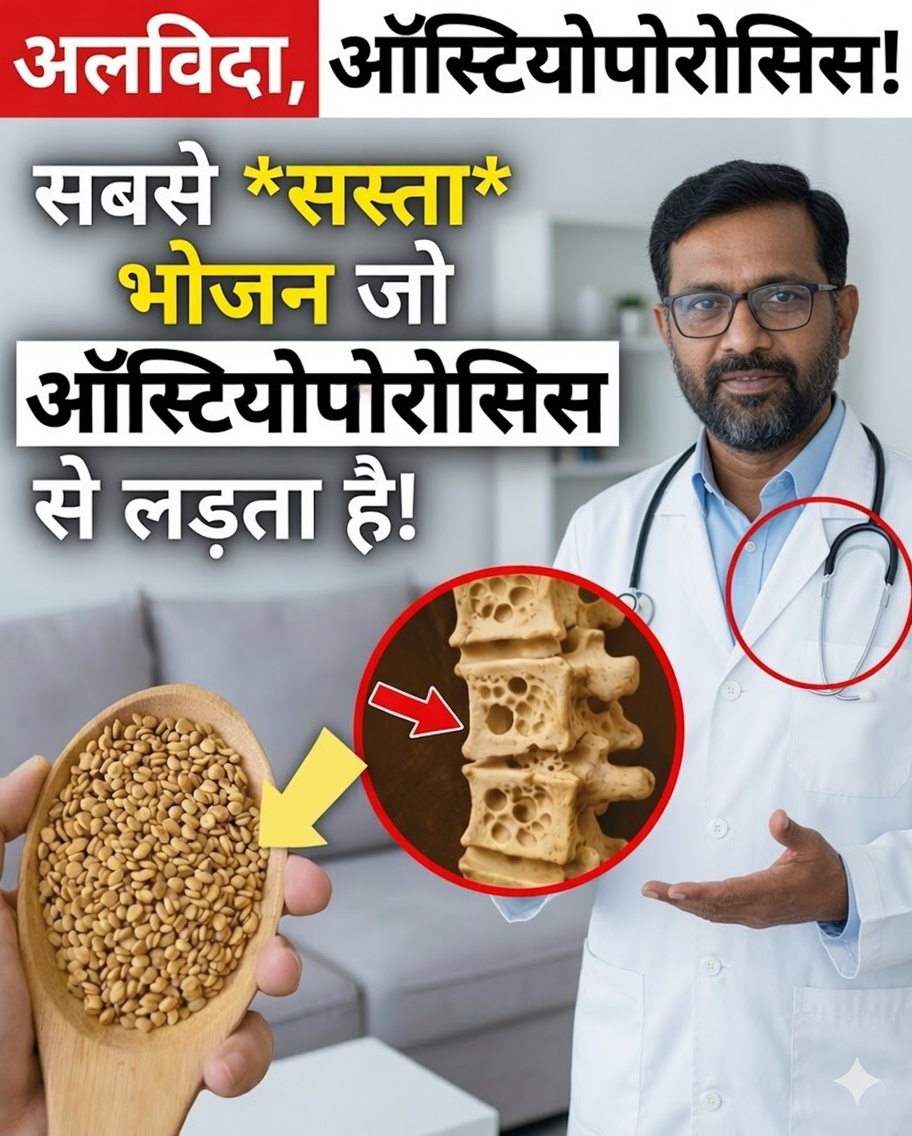 सबसे सस्ता सुपरफूड जिसे कई बुज़ुर्ग नज़रअंदाज़ करते हैं और जो 60 के बाद हड्डियों के स्वास्थ्य को बदल सकता है