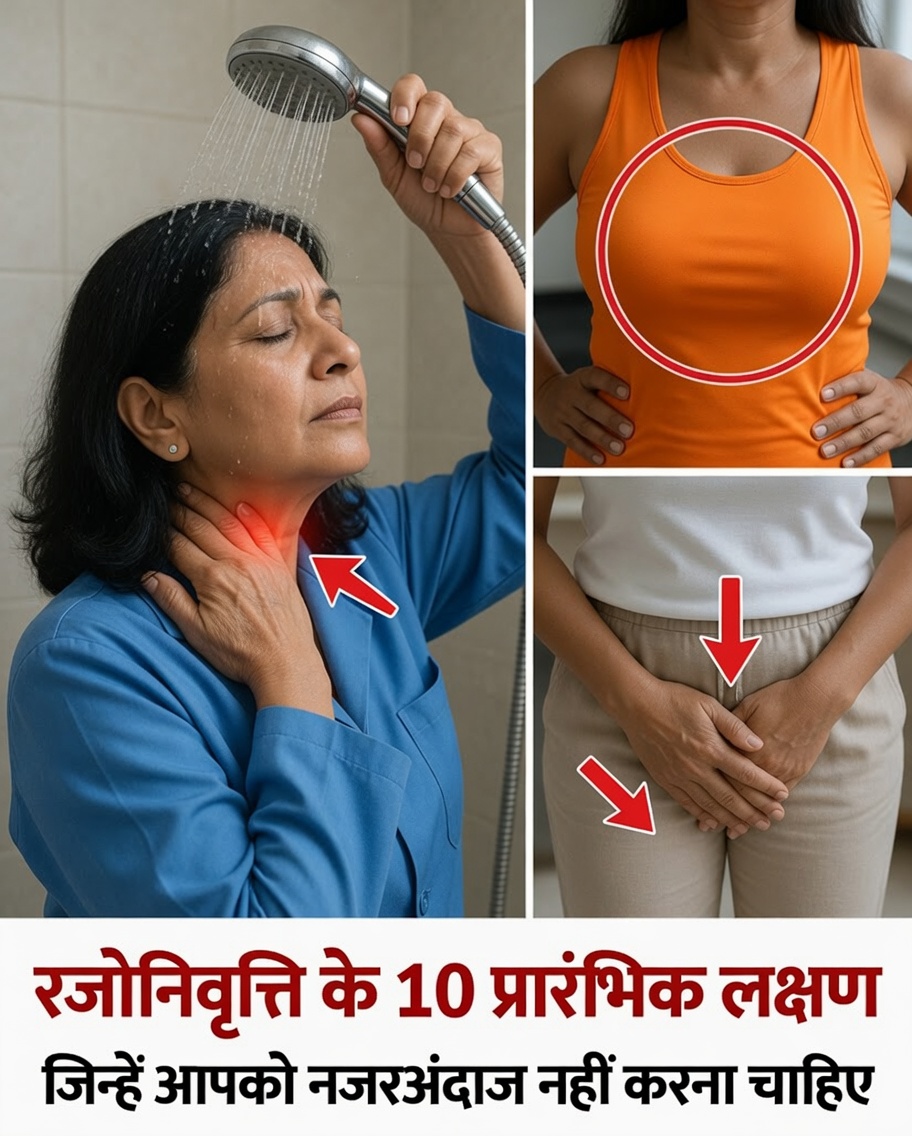 शीघ्र रजोनिवृत्ति: 10 संकेत (और भी) जिन्हें आपको नज़रअंदाज़ नहीं करना चाहिए