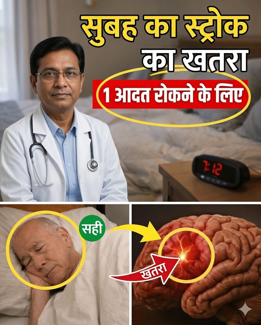 स्ट्रोक का खतरा हर सुबह शुरू होता है: वह 1 आदत जो इसे रोक सकती है