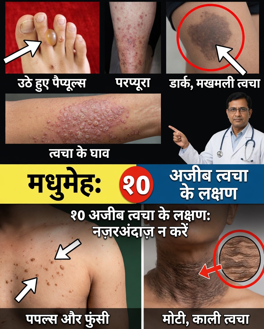 11 छिपे हुए त्वचा संकेत जो शुरुआती दौर में मधुमेह का खुलासा कर सकते हैं