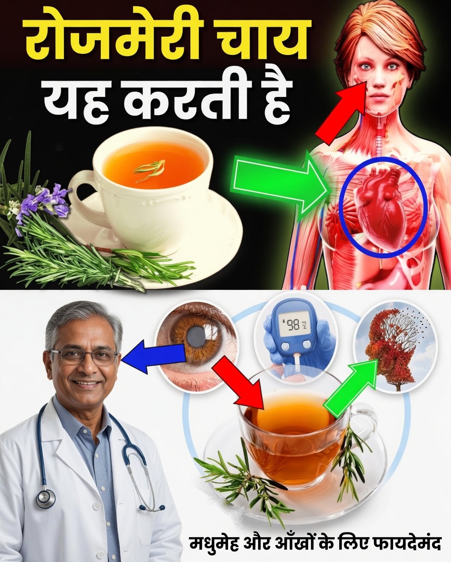 रोज़मेरी चाय रोज़ पीने के 10 शक्तिशाली कारण (एक प्राकृतिक उपचार अनुष्ठान जिसे आपको नज़रअंदाज़ नहीं करना चाहिए)