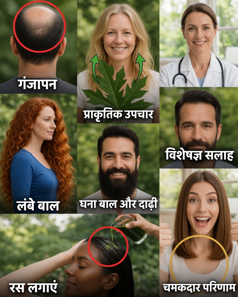 पपीते की पत्तियों की खोज: बालों और खोपड़ी को मजबूत बनाने का एक प्राकृतिक तरीका