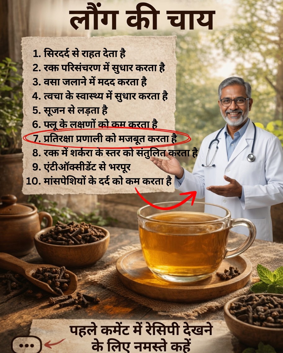 अपनी दैनिक दिनचर्या में लौंग की चाय शामिल करने के संभावित लाभ जानें: एक सरल मार्गदर्शिका