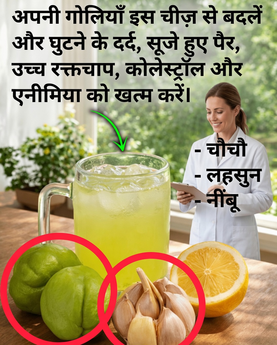 क्या अपनी दैनिक दिनचर्या में चायोटे (चुचू) जोड़ना घुटनों और पैरों की असहजता कम करने तथा समग्र स्वास्थ्य में सुधार करने में मदद कर सकता है?