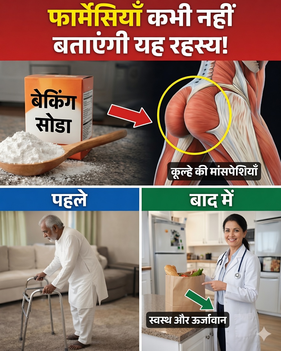 60 से अधिक उम्र? इस तरह सोडियम बाइकार्बोनेट का इस्तेमाल करें और 13 स्वास्थ्य समस्याओं को कम होते देखें!