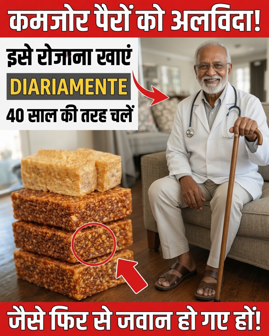 80 के बाद भी मजबूत पैर चाहिए? हर दिन यह खाएं