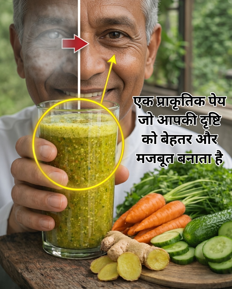 अपने आंखों के स्वास्थ्य को सहारा देने के लिए पोषक तत्वों से भरपूर ग्रीन स्मूदी खोजें