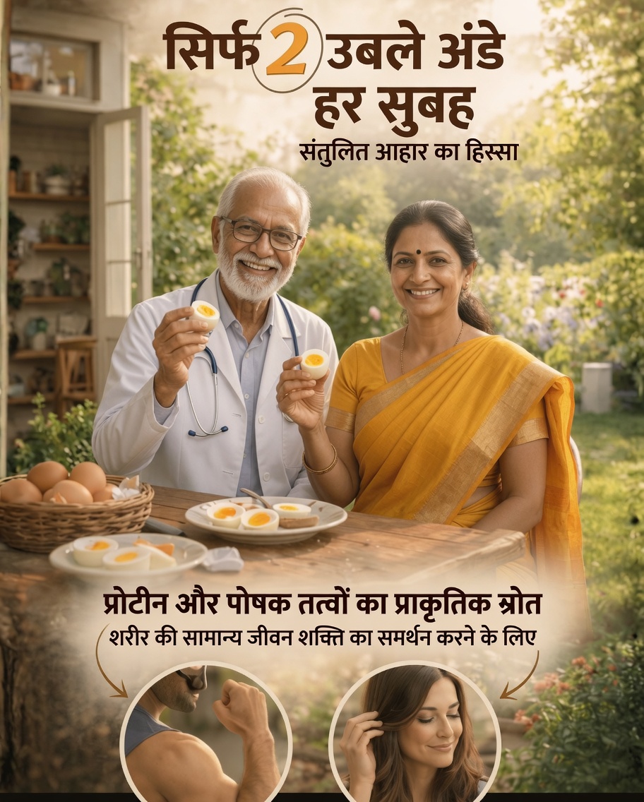 अपनी सुबह की दिनचर्या में दो उबले अंडे जोड़ना एक सरल आदत क्यों हो सकती है जिसे आज़माना फायदेमंद हो सकता है