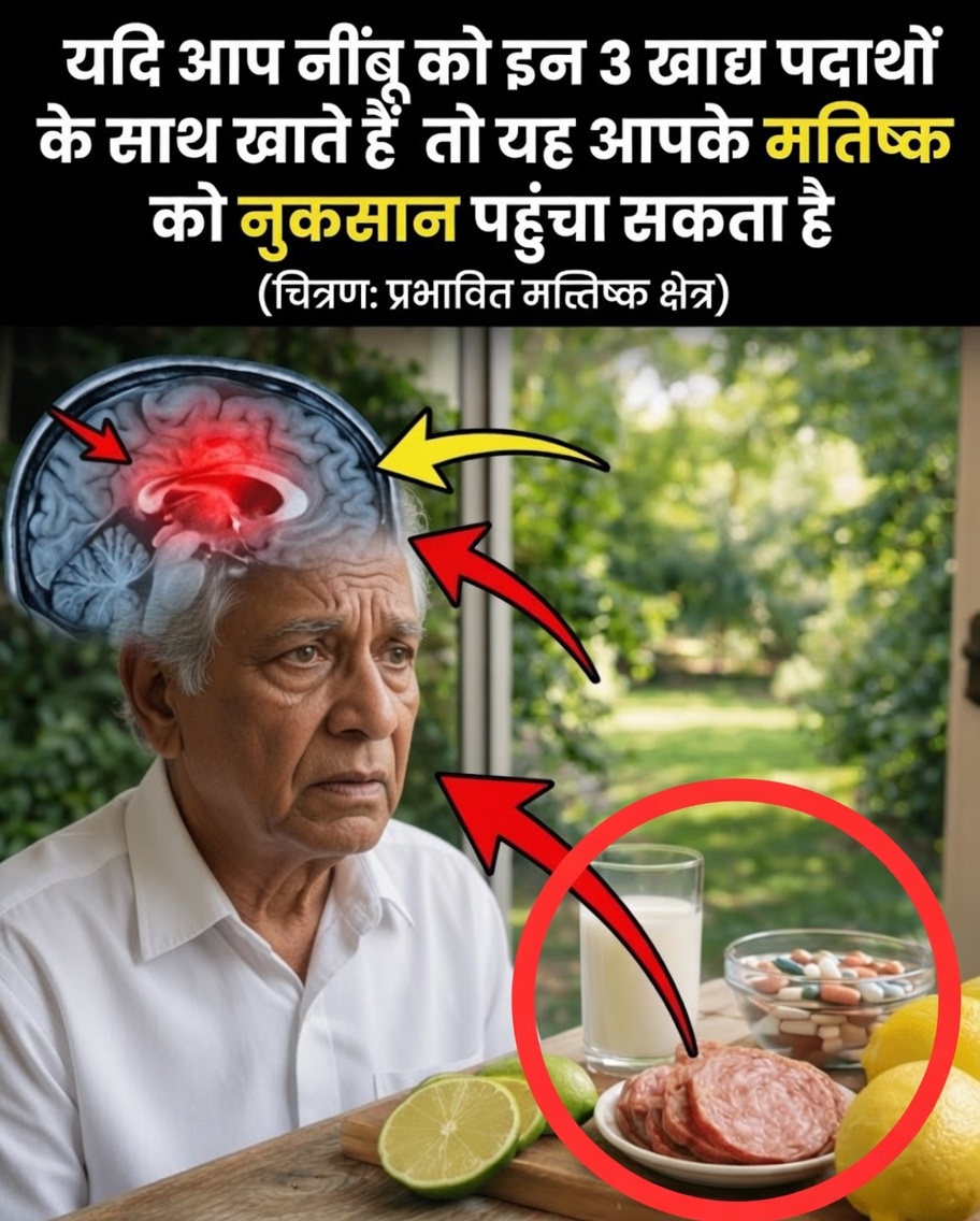बुज़ुर्गों के लिए नींबू को लेकर चेतावनी: इन 4 आम खाद्य पदार्थों के साथ मिलाने से पहले दो बार क्यों सोचें