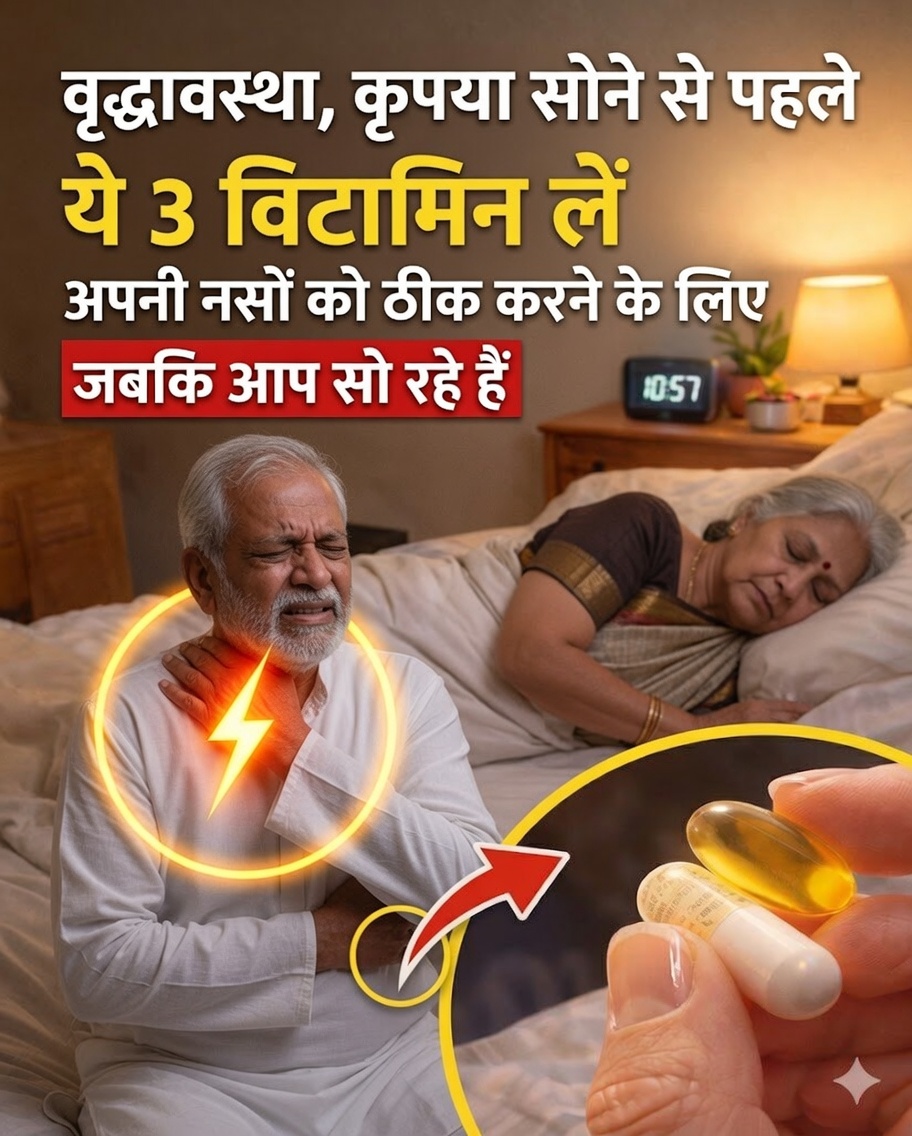 60 से अधिक उम्र? ये 3 विटामिन आपकी टांगों को तेज़ी से मज़बूत कर सकते हैं