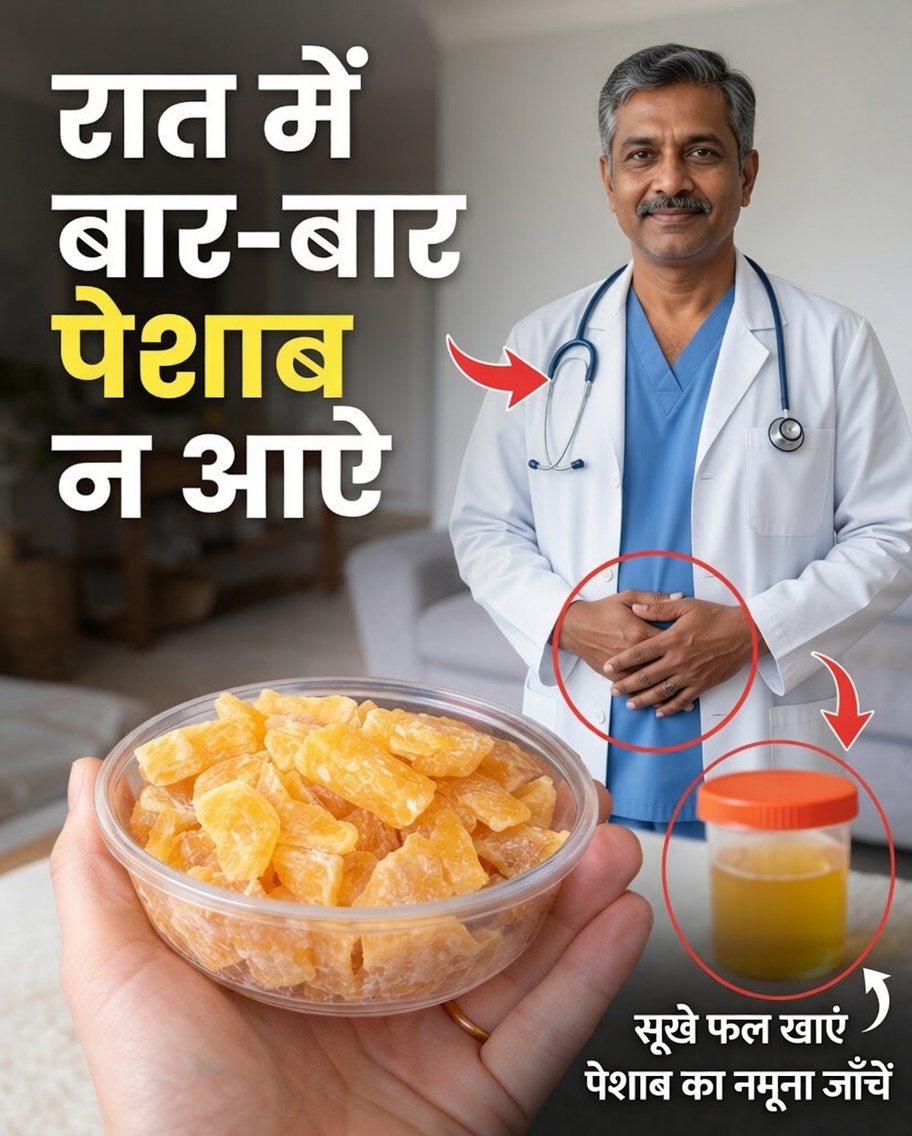 वृद्धजन: रात में पेशाब की आवश्यकता को प्राकृतिक रूप से कम करने के लिए सोने से पहले ये 3 सूखे फल खाएँ