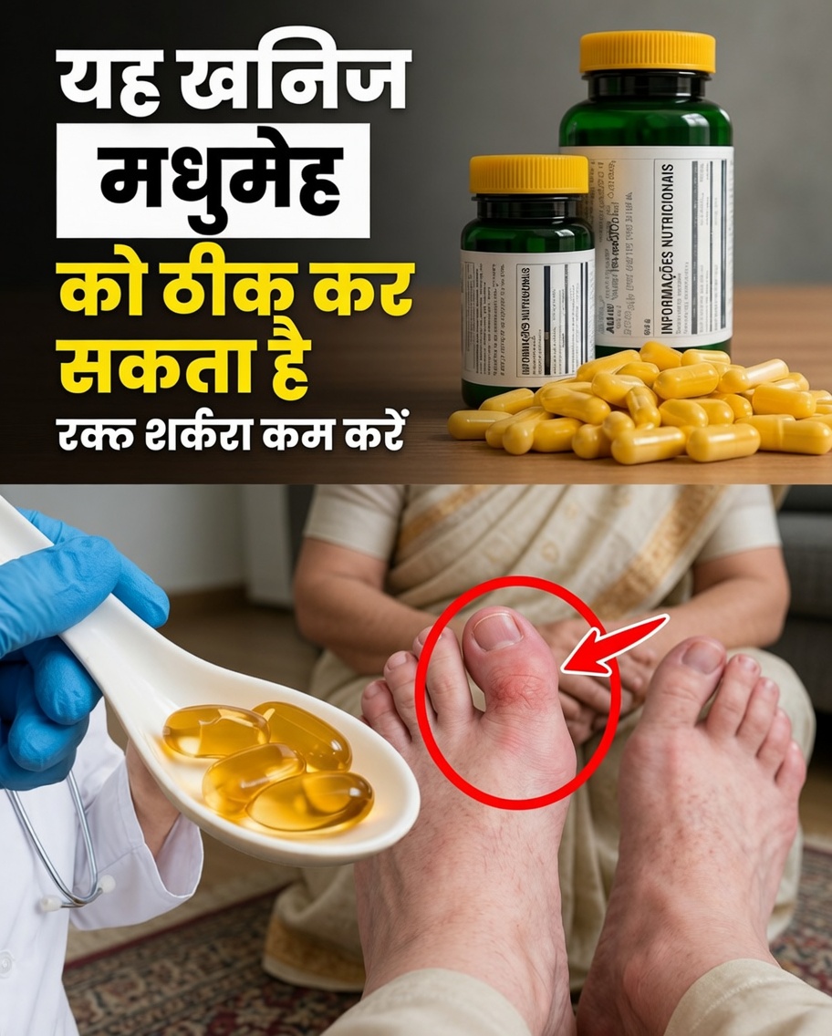 3 विटामिन, जिनका स्तर अधिकांश मधुमेह रोगियों में खतरनाक रूप से कम होता है (ग्लूकोज़ नियंत्रण बेहतर करने और जटिलताएँ कम करने के लिए इसे ठीक करें)