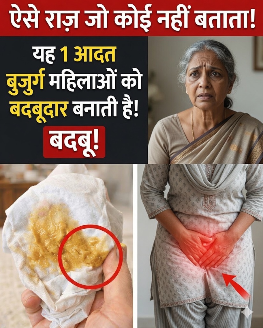 Ginecologistas चेतावनी देते हैं: यह स्वच्छता की आदत उम्रदराज़ महिलाओं में योनि की दुर्गंध को बढ़ा सकती है