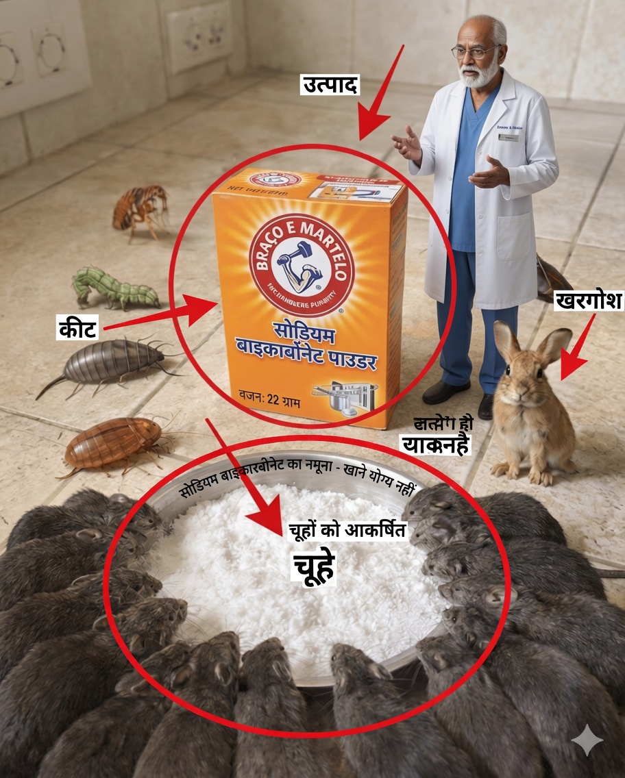 प्राकृतिक कीट नियंत्रण का रहस्य खोलें: घरेलू आक्रमणकारियों के खिलाफ बेकिंग सोडा की क्षमता