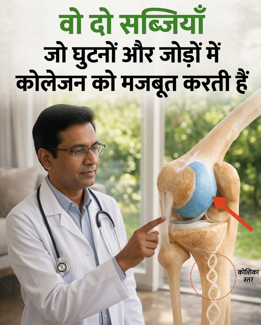 जानें कैसे दो आम सब्जियाँ कोलेजन उत्पादन में मदद कर सकती हैं और जोड़ों के आराम को बढ़ावा दे सकती हैं