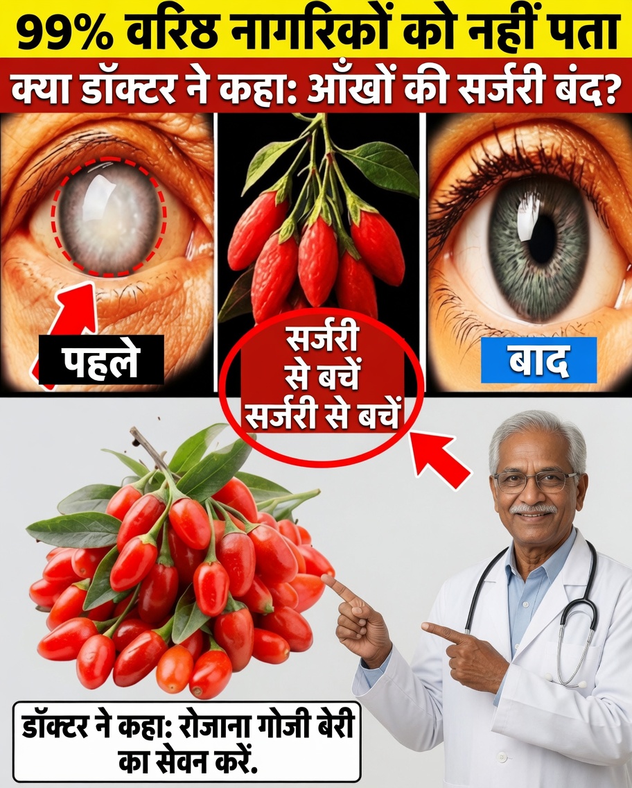 अपनी आँखों को चमकदार बनाने और मोतियाबिंद के जोखिम को प्राकृतिक रूप से कम करने के लिए रोज़ इस एक फल को खाएँ