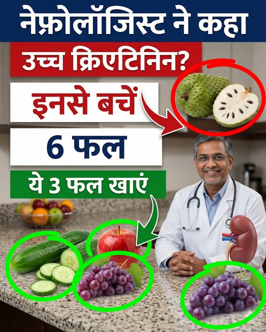 उच्च क्रिएटिनिन? जानें 6 फल जो किडनियों पर अतिरिक्त दबाव डाल सकते हैं – और आनंद लेने के लिए 3 अधिक हल्के विकल्प