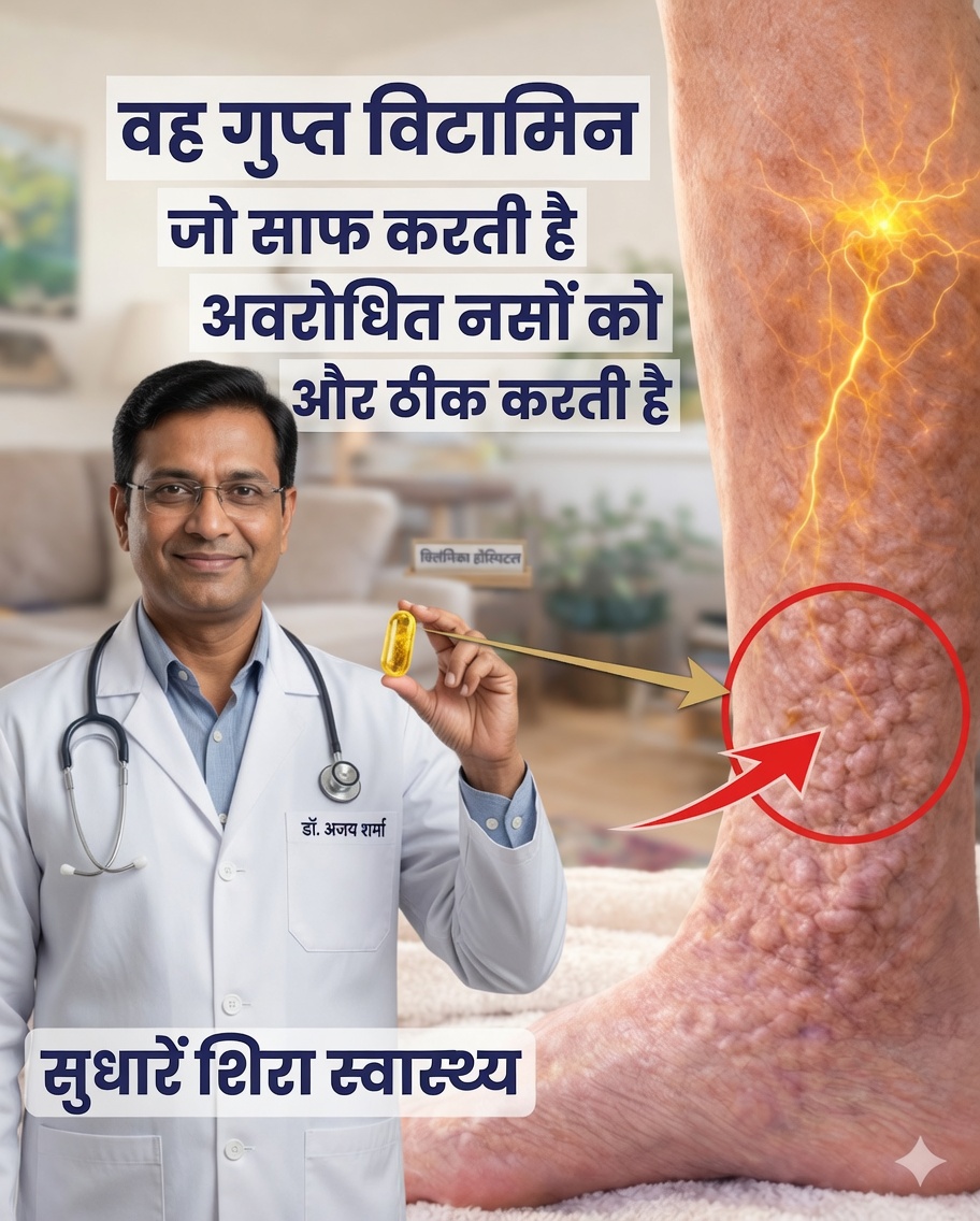 उस विटामिन के बारे में जानें जो पैरों में रक्त के थक्कों के जोखिम को कम करने में मदद कर सकता है