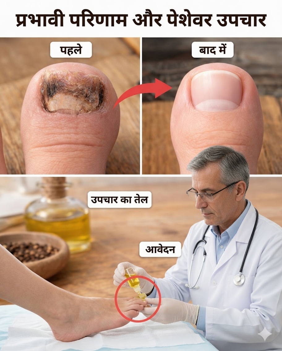 अजीब सा छोटा सा ट्रिक जो नाखूनों के फंगस को गायब कर रहा है – और डॉक्टर भी हैरान हैं