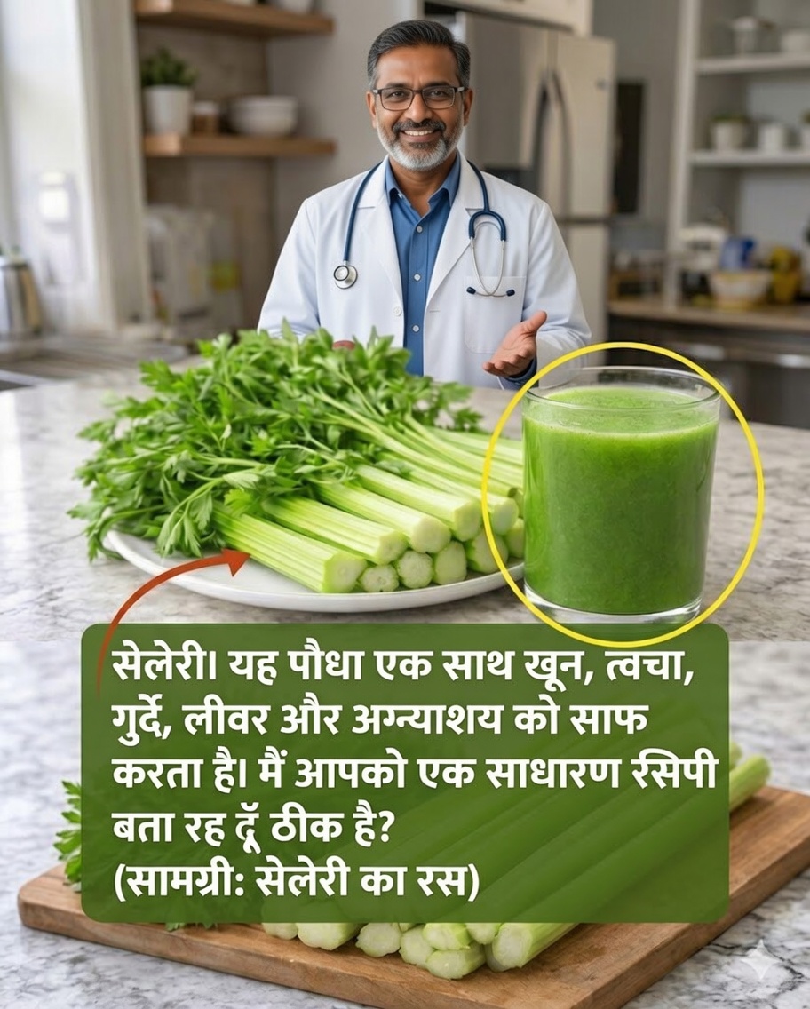 अपने दिन को अजवाइन, पार्सले और नींबू के ग्रीन जूस से ताज़ा करें (खुद को अधिक हल्का महसूस करने का एक सरल तरीका)