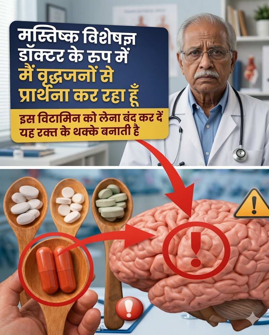 एक डॉक्टर के रूप में, मैं हैरान रह गया: यह विटामिन रातों-रात स्ट्रोक के जोखिम को बढ़ा सकता है