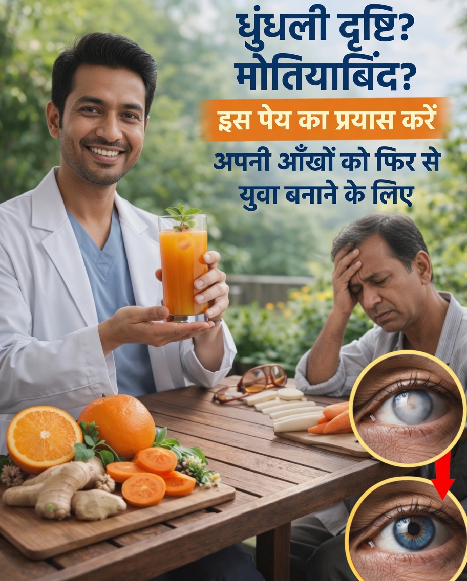 एक सरल घरेलू जूस के साथ प्राकृतिक रूप से अपनी आँखों के स्वास्थ्य का समर्थन कैसे करें