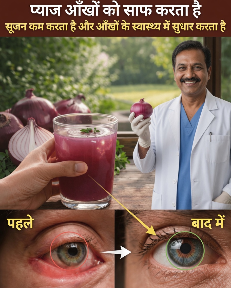 घर पर प्याज़ से प्राकृतिक रूप से अपनी आँखों के स्वास्थ्य की देखभाल कैसे करें: काम करने वाले सरल सुझाव
