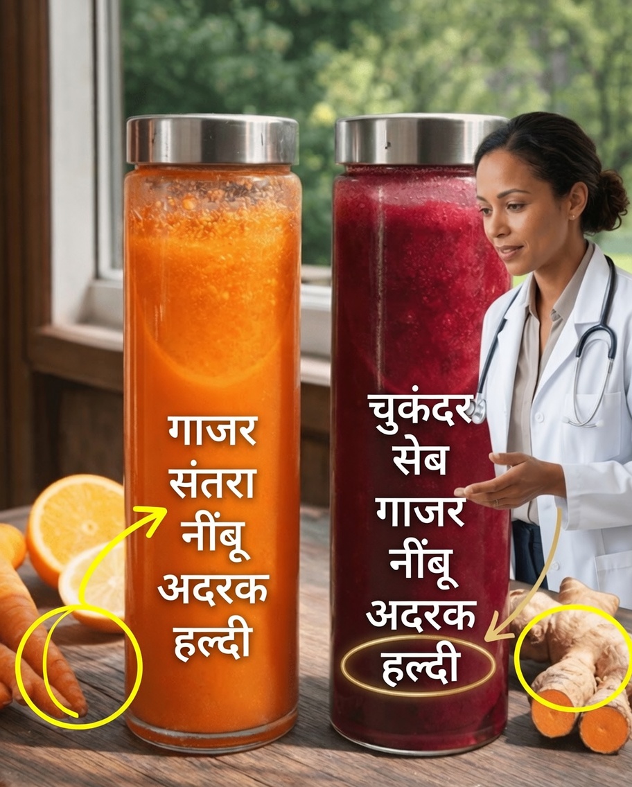 जानिए कैसे दो सरल घरेलू जूस आपके दैनिक स्वास्थ्य को बदल सकते हैं