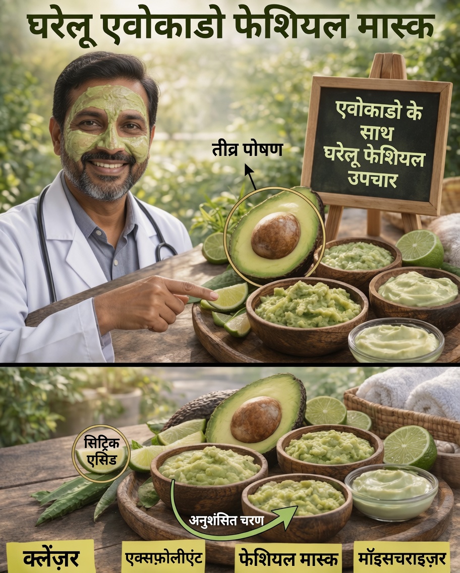 70 के बाद आपकी त्वचा को अधिक मुलायम और हाइड्रेटेड बनाने वाला एवोकाडो का एक सरल ट्रिक जानें